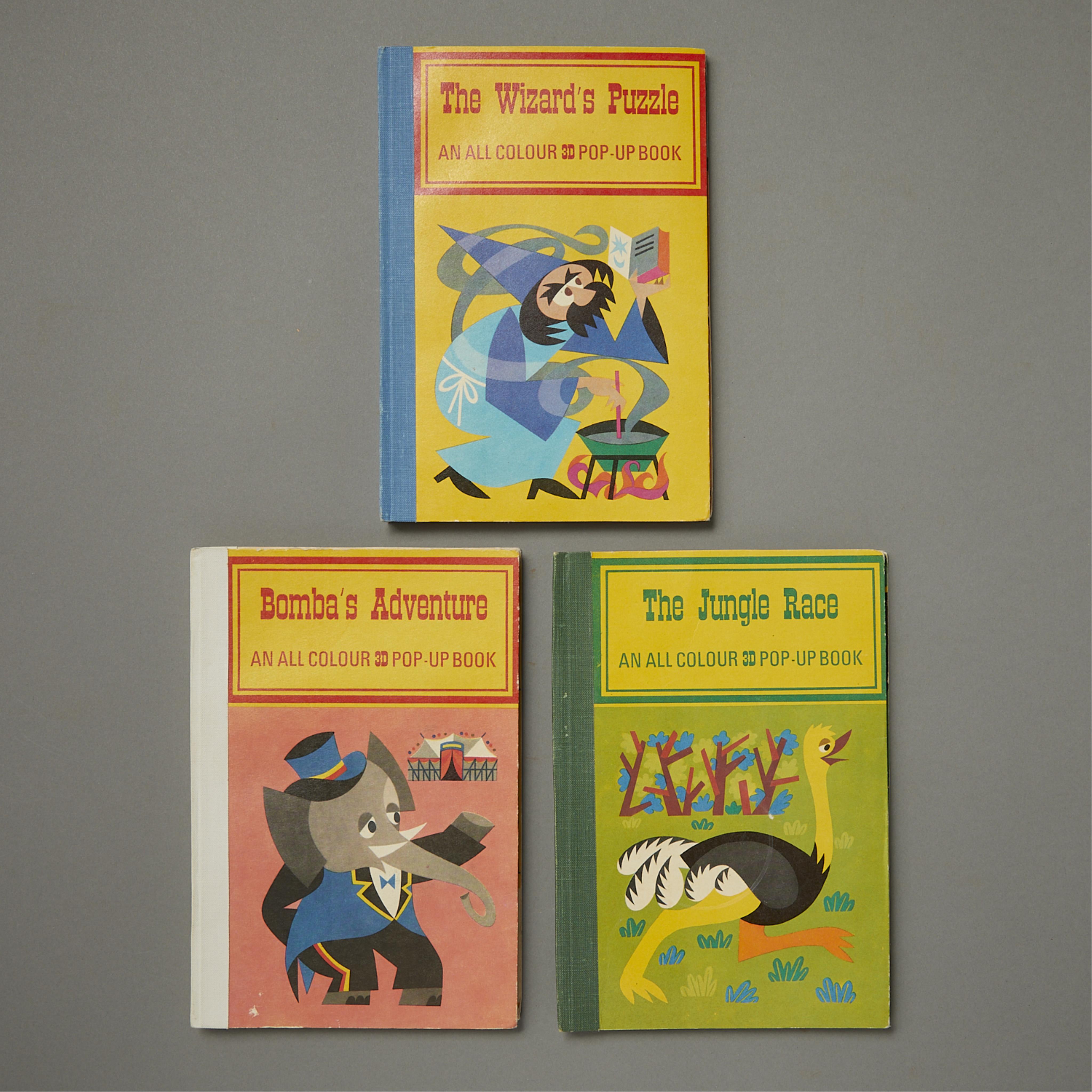 3 Bancroft "Animal Magic Pop-up" Books 1967 - Image 2 of 18