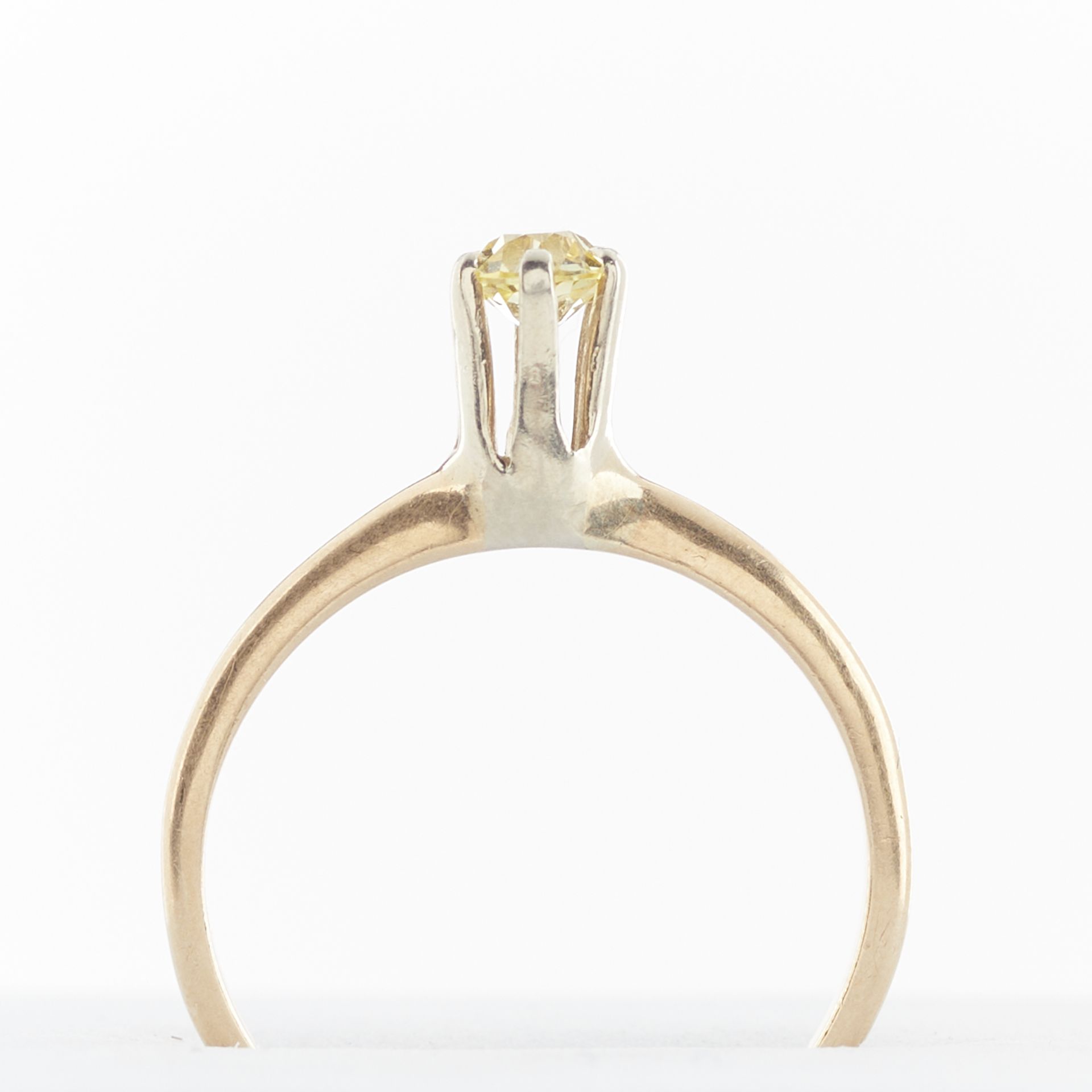 Ostby Barton 14k Yellow Gold & Diamond Ring - Image 11 of 11