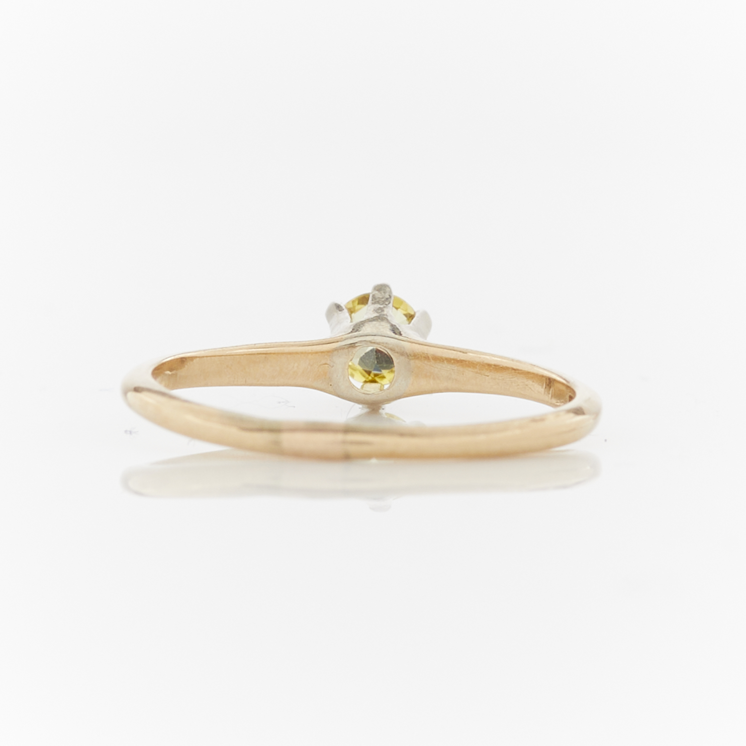 Ostby Barton 14k Yellow Gold & Diamond Ring - Image 6 of 11