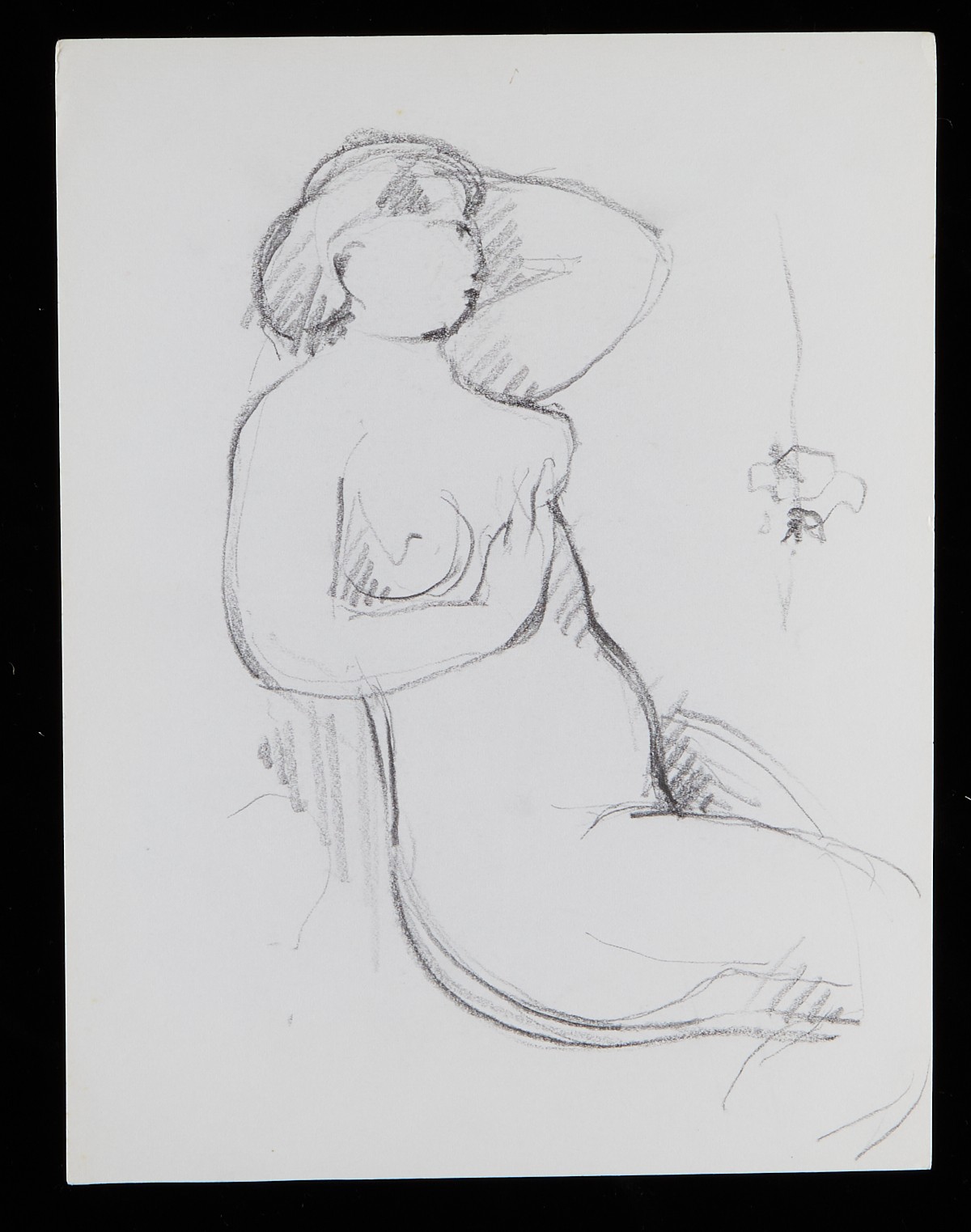 Group of 3 Nic Jonk Drawings Nudes - Image 6 of 6