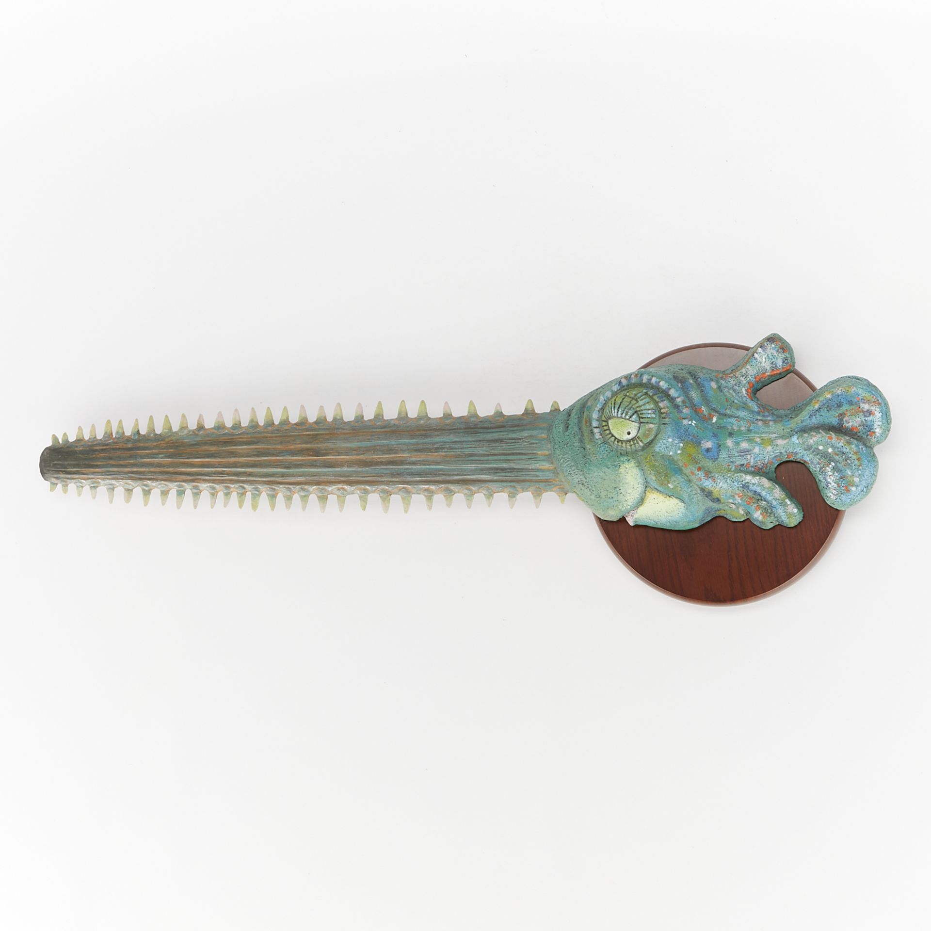 Dr. Seuss "Sawfish" Wall Mount Sculpture - Image 3 of 12