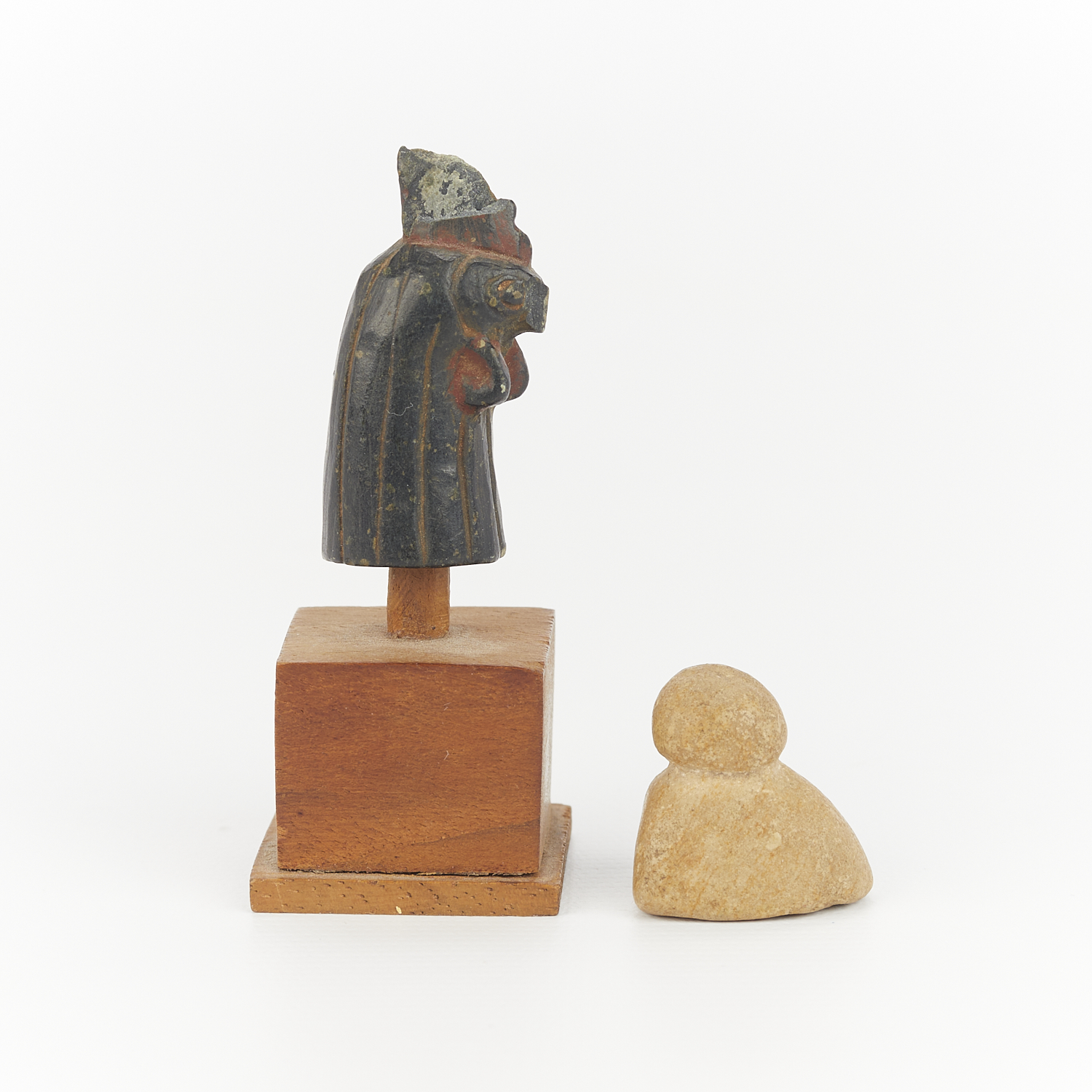 2 Egyptian Objects - Rooster & Seal - Image 5 of 9