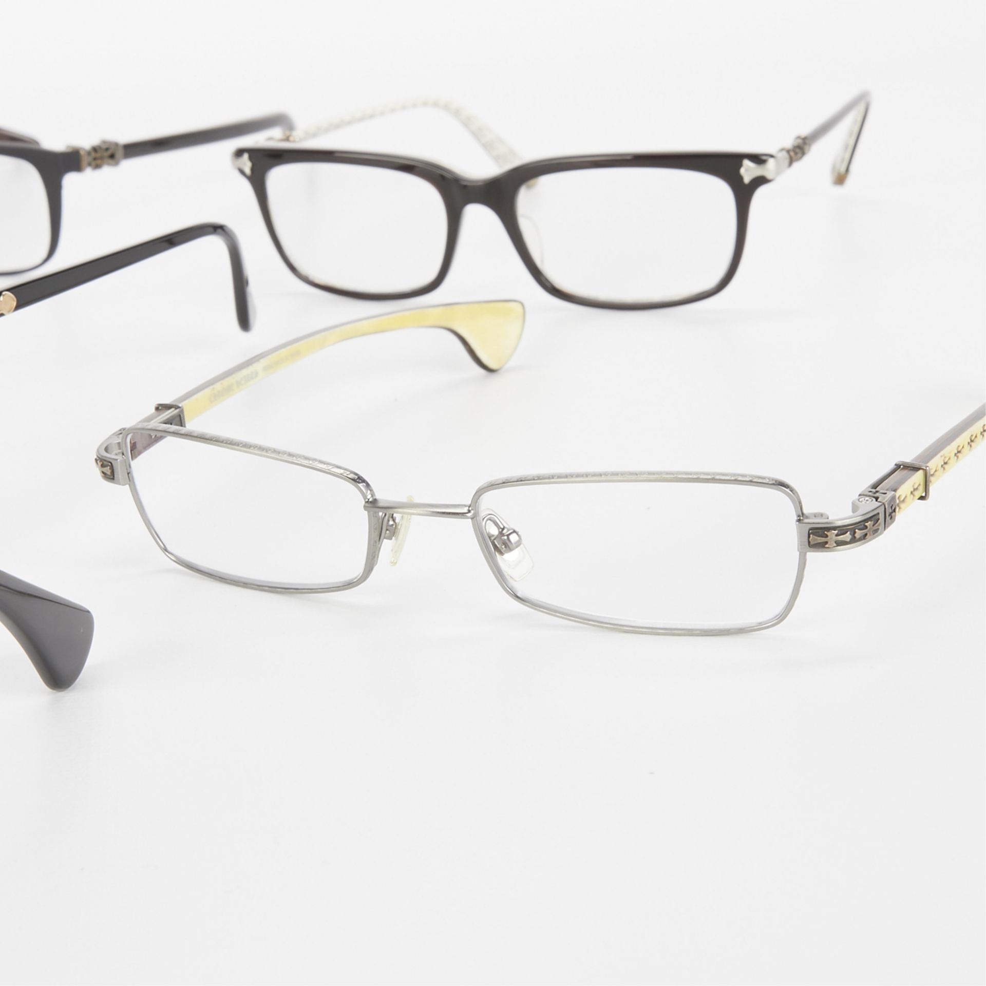 Grp of 7 Chrome Hearts Eyeglasses - Bild 2 aus 11
