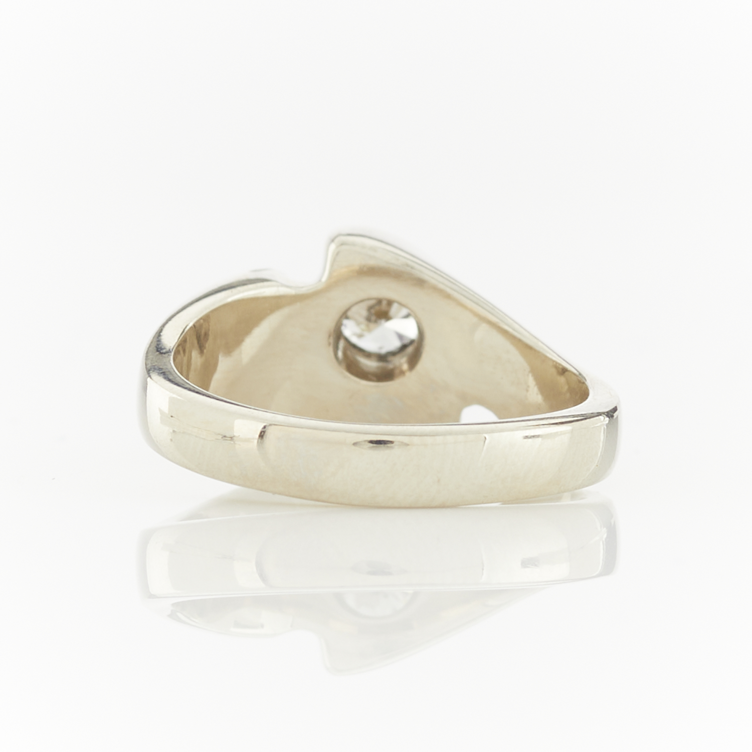 14k White Gold & Diamond Ring - Image 5 of 11