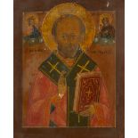Russian Orthodox St. Nicholas Oil Painting