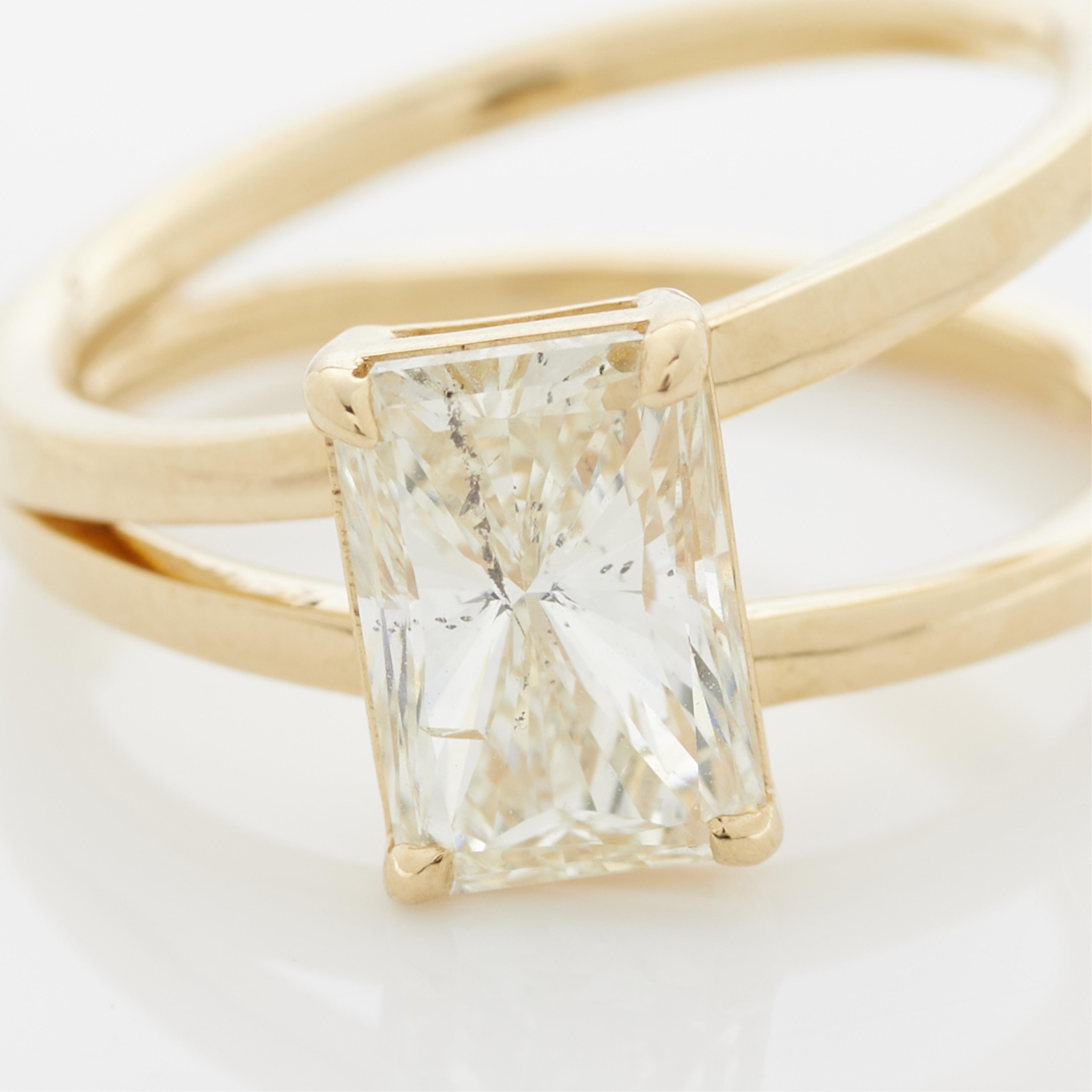 Orianne 18k Yellow Gold 2ct Diamond Ring - Image 3 of 10