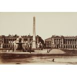 Edouard Baldus Obelisk Place de la Concorde Photo