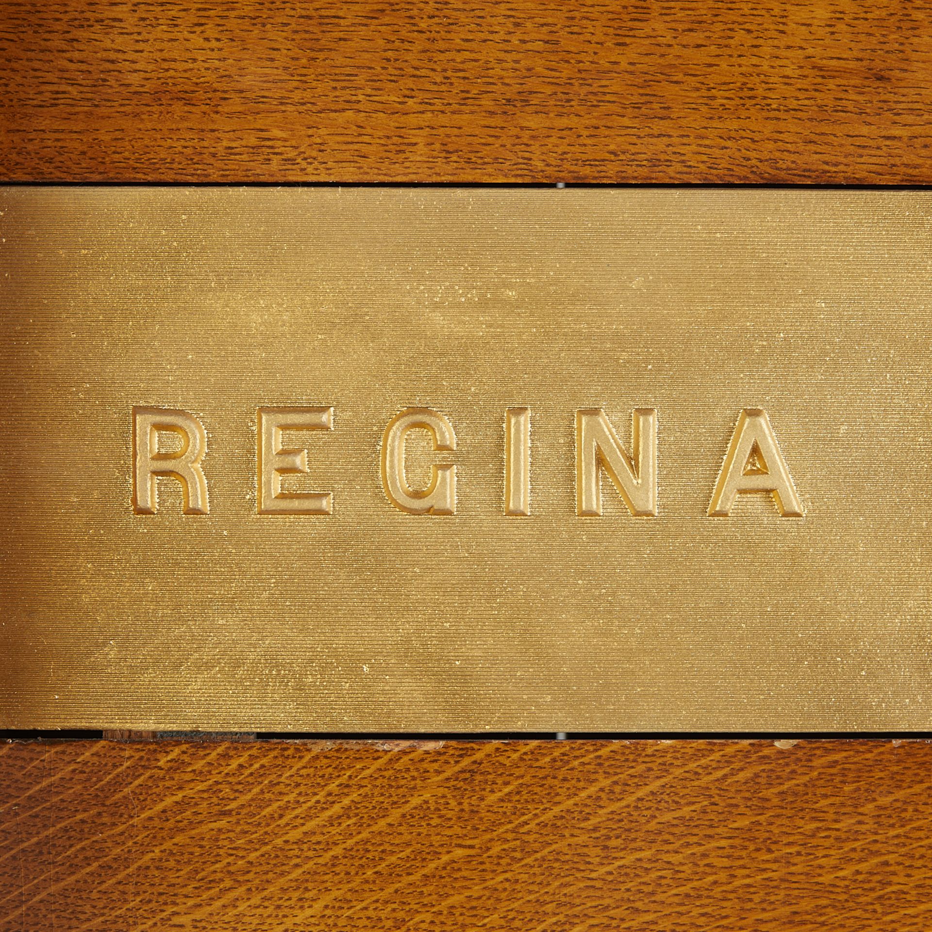 Regina Upright 27 in. Disc Music Cabinet ca. 1890s - Bild 6 aus 24