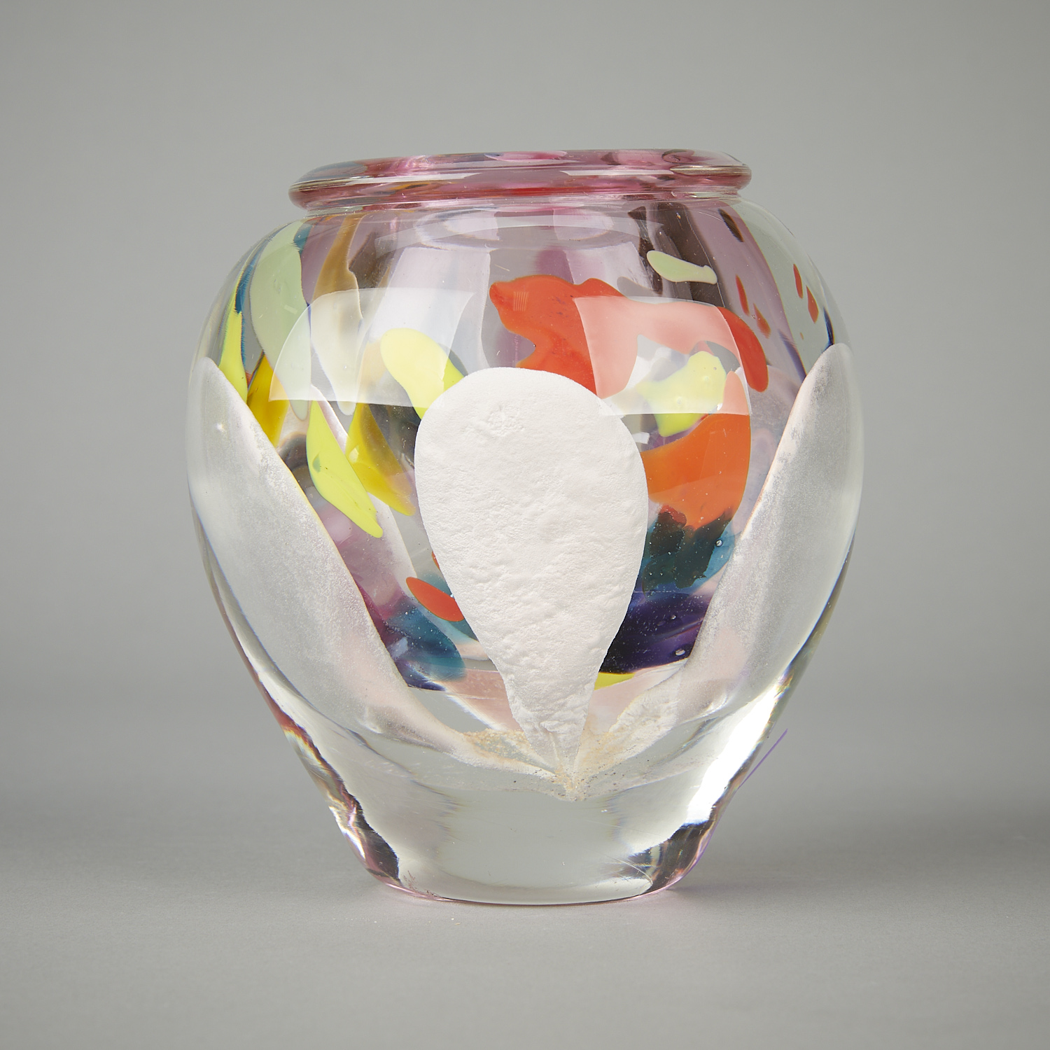 Jean-Claude Novaro Handblown Glass Vase - Image 4 of 9