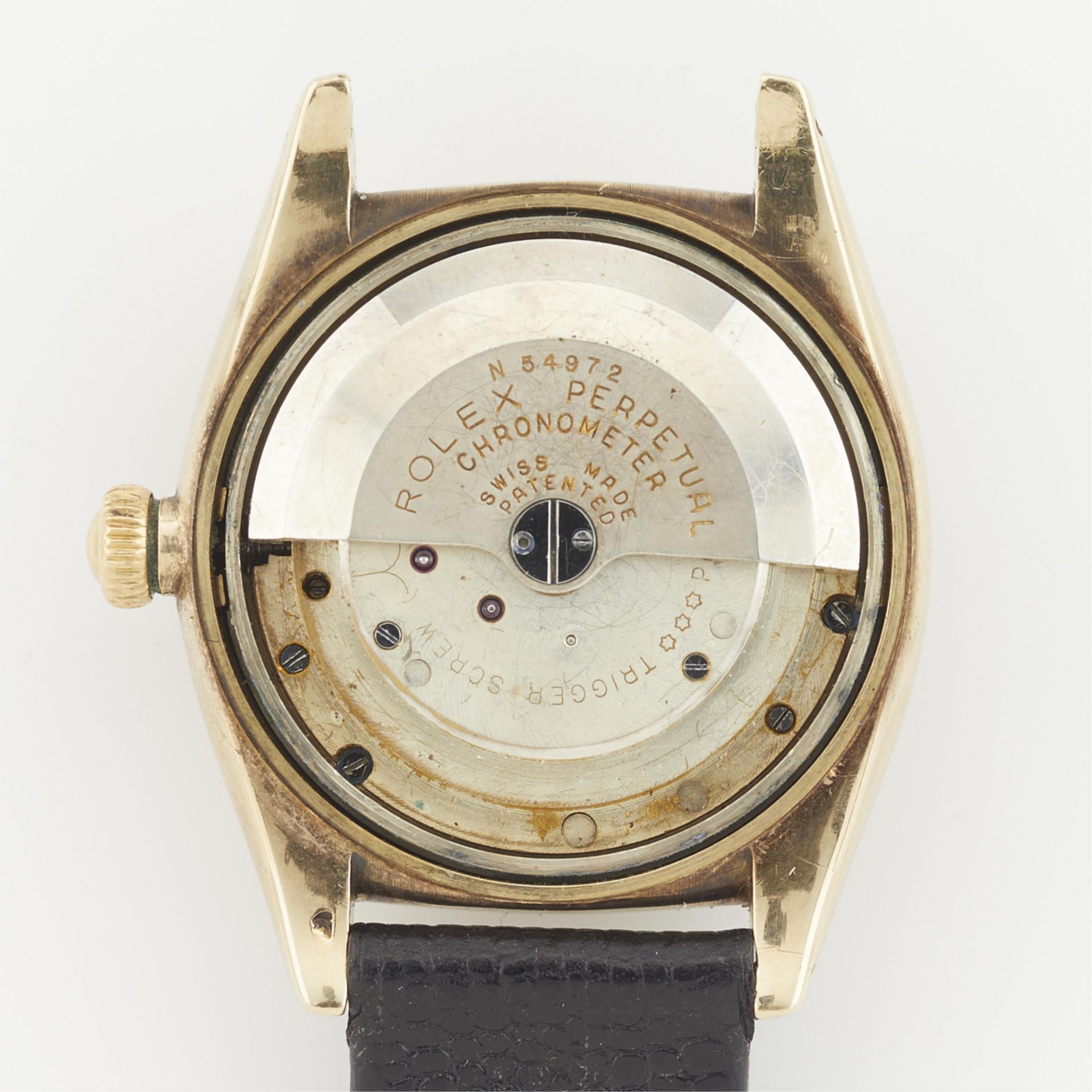 14k Rolex Oyster Perpetual 4777 Bubble Back - Image 12 of 14