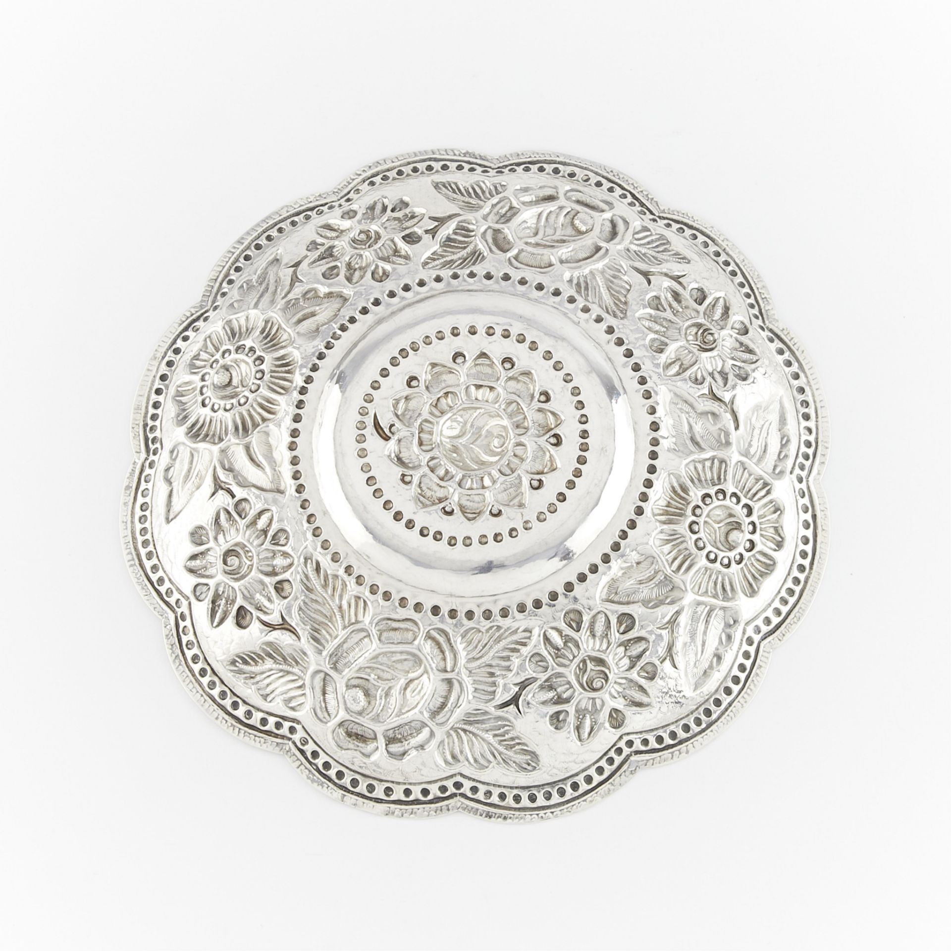 Sterling Silver Colonial Platter 13.79 ozt - Bild 3 aus 5