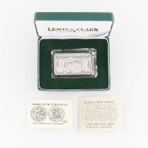 Fine .999 Silver Lewis and Clark Ingot