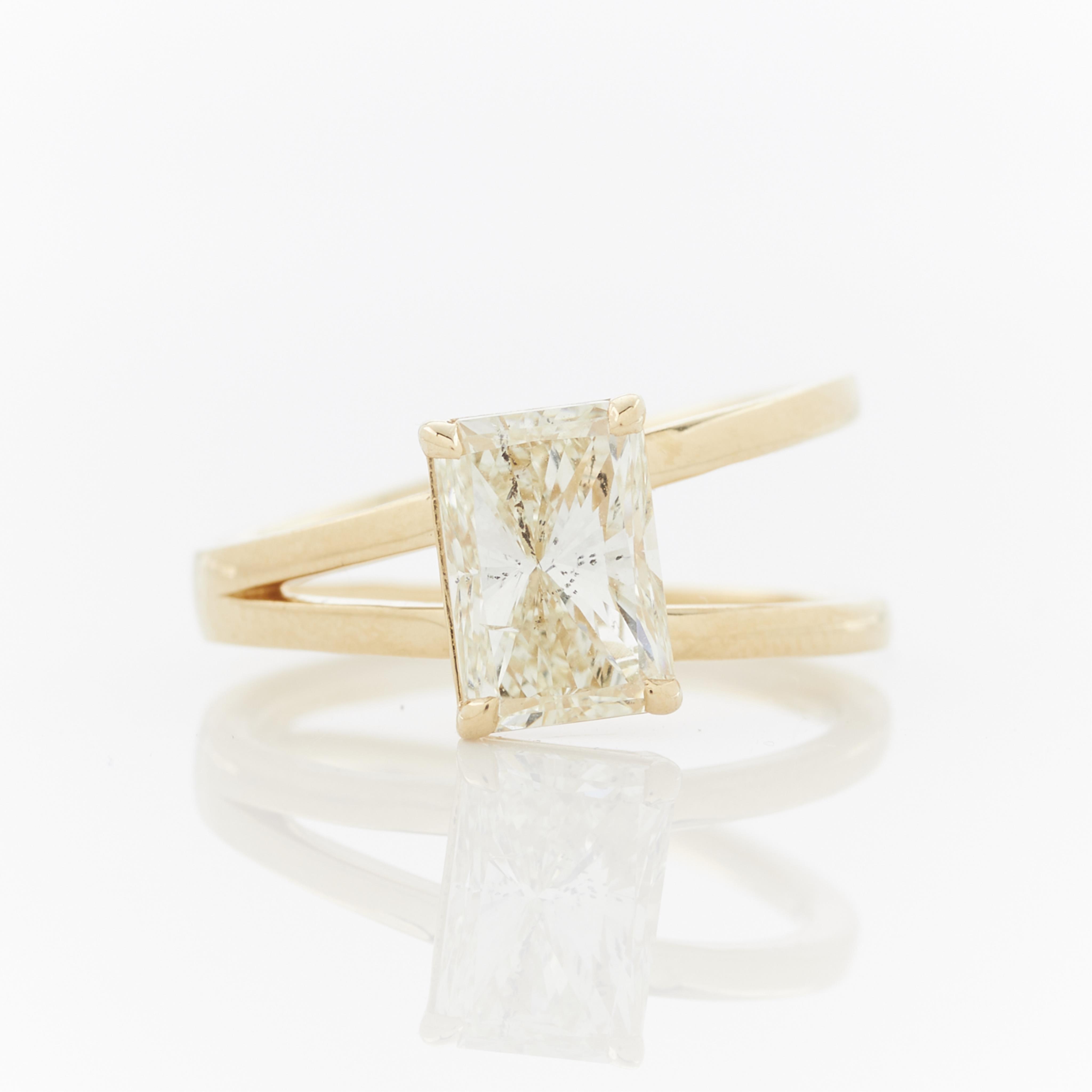 Orianne 18k Yellow Gold 2ct Diamond Ring - Image 4 of 10