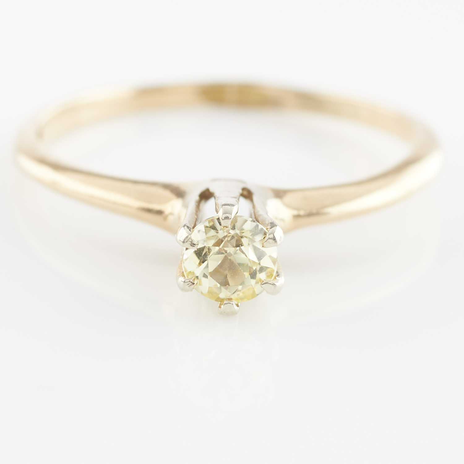 Ostby Barton 14k Yellow Gold & Diamond Ring - Image 9 of 11