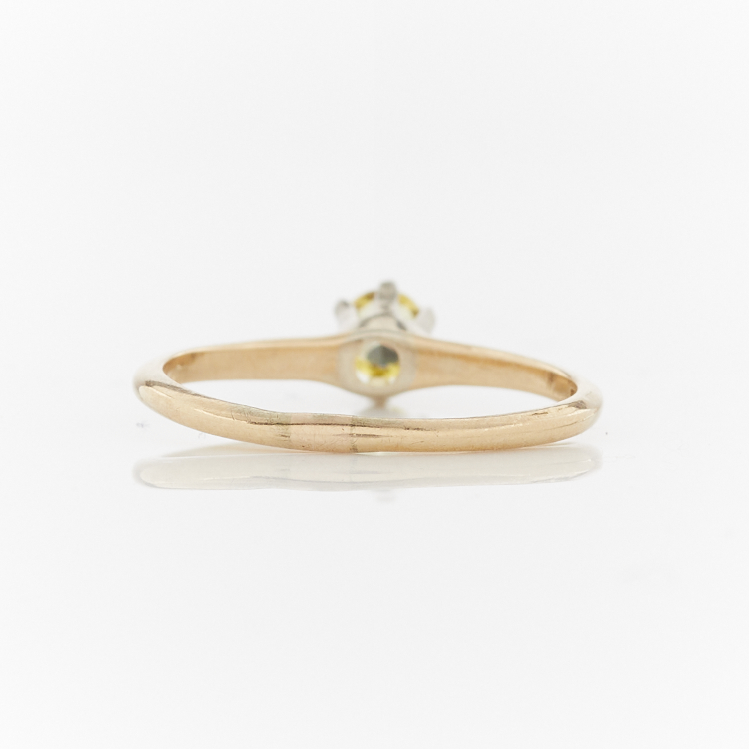 Ostby Barton 14k Yellow Gold & Diamond Ring - Image 5 of 11