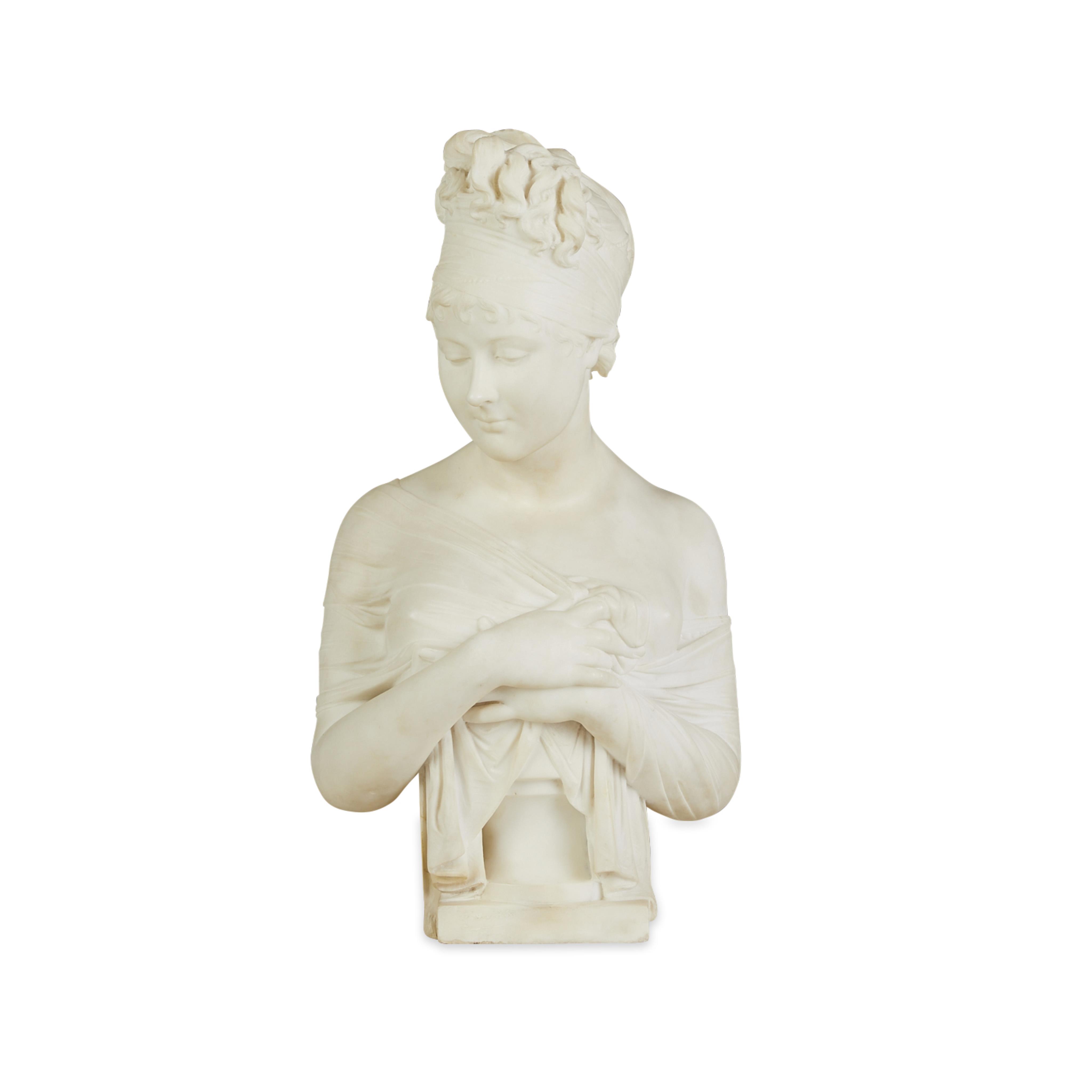 After Joseph Chinard "Madame Recamier" Marble Bust - Image 4 of 9