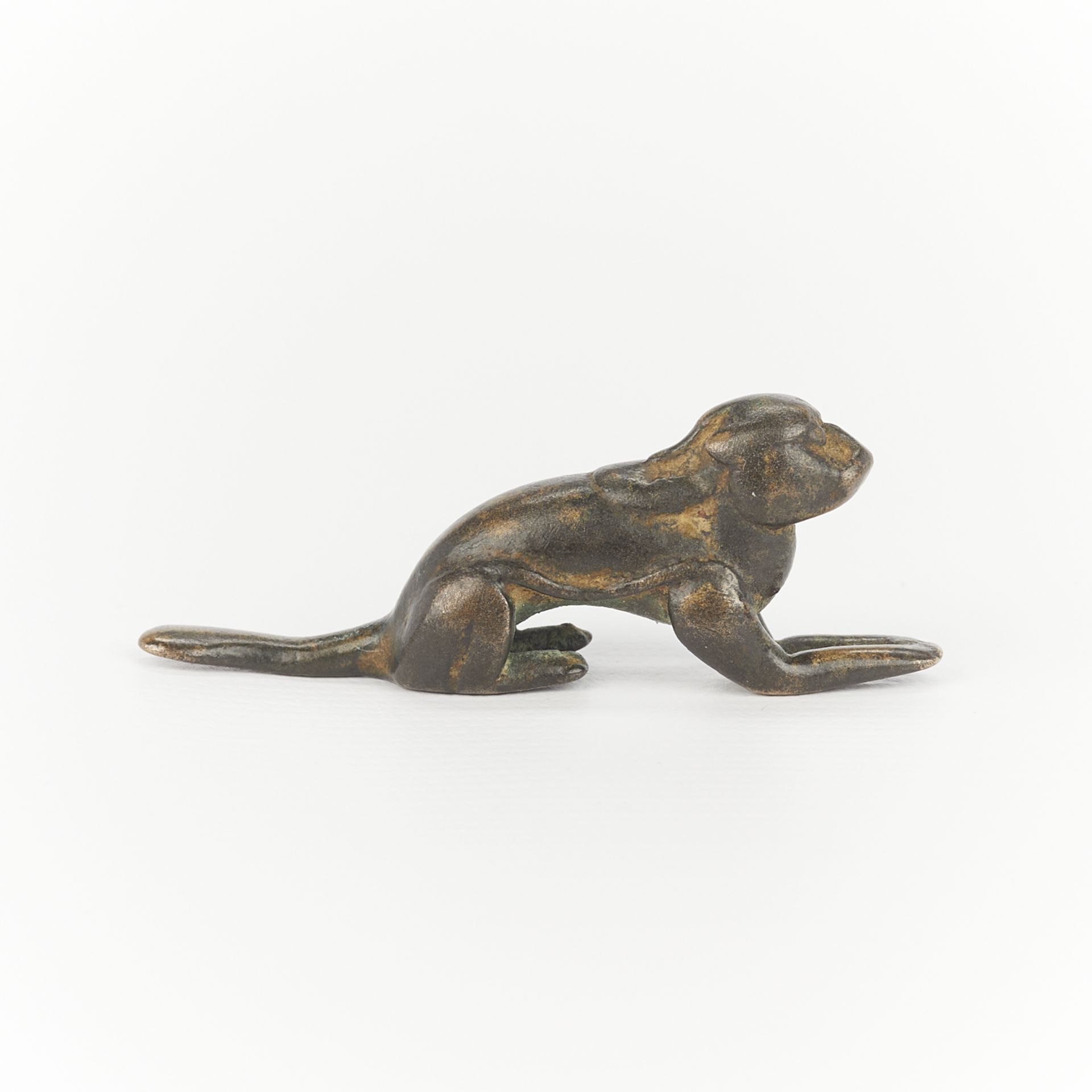 Small Bronze Egyptian Cat Figurine - Bild 4 aus 8