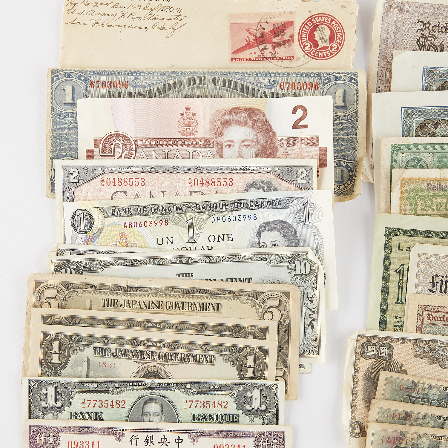 Large Group of Mixed Foreign Currency - Image 5 of 12