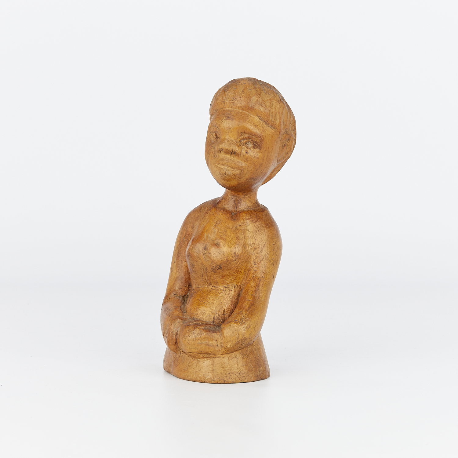 Mallica Reynolds (Kapo) Carved Wooden Figurine