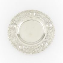 Colonial Silverplate Repousee Platter