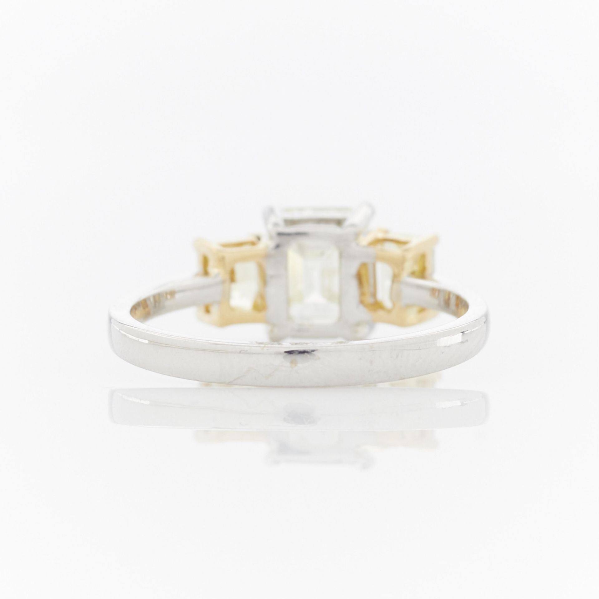 Oscar Friedman 18k Gold Diamond Ring - Bild 7 aus 11