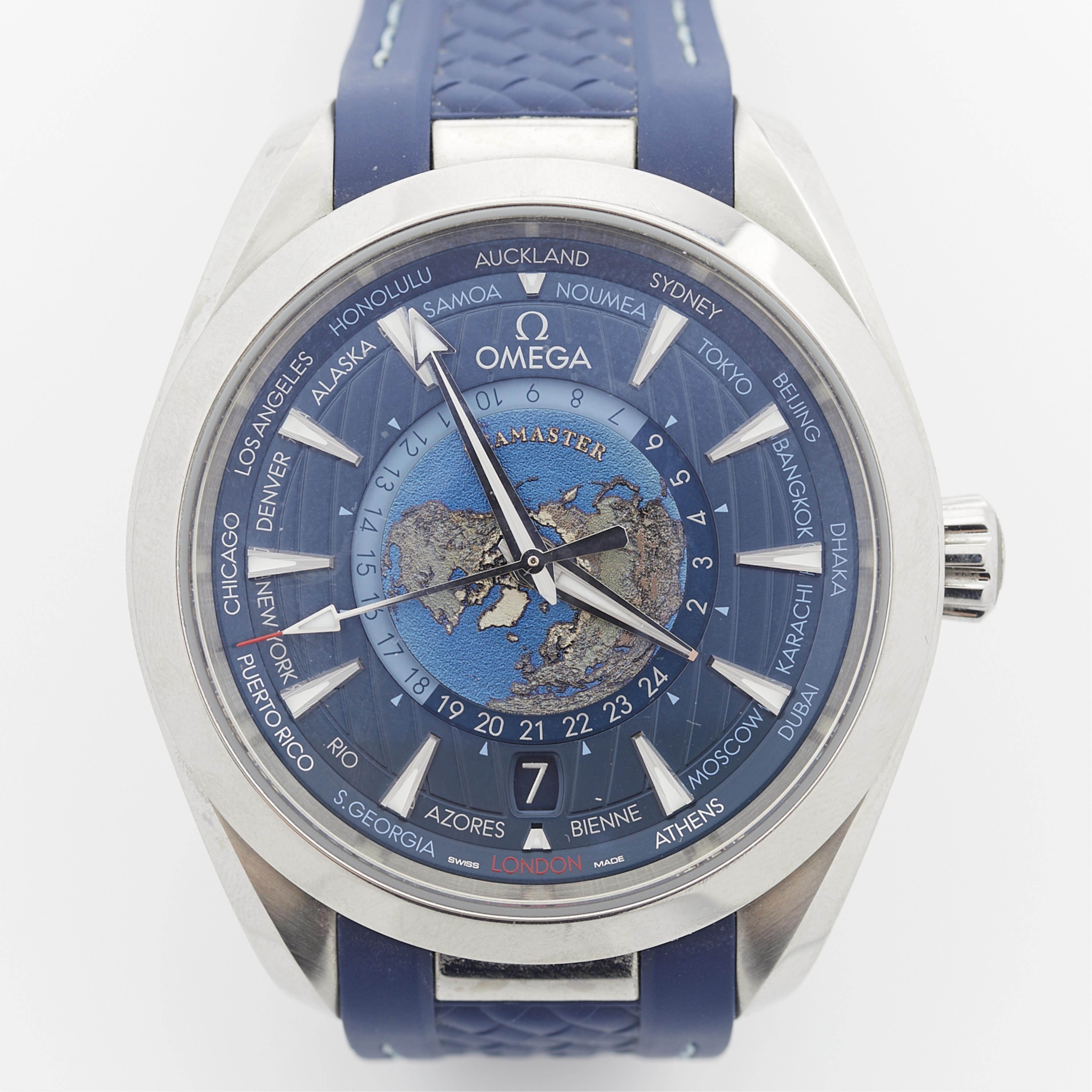 Omega Seamaster Aqua Terra Master Chrono. GMT - Image 3 of 31