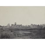 Maxime Du Camp "Thebes" Salt Print Photo ca. 1850s