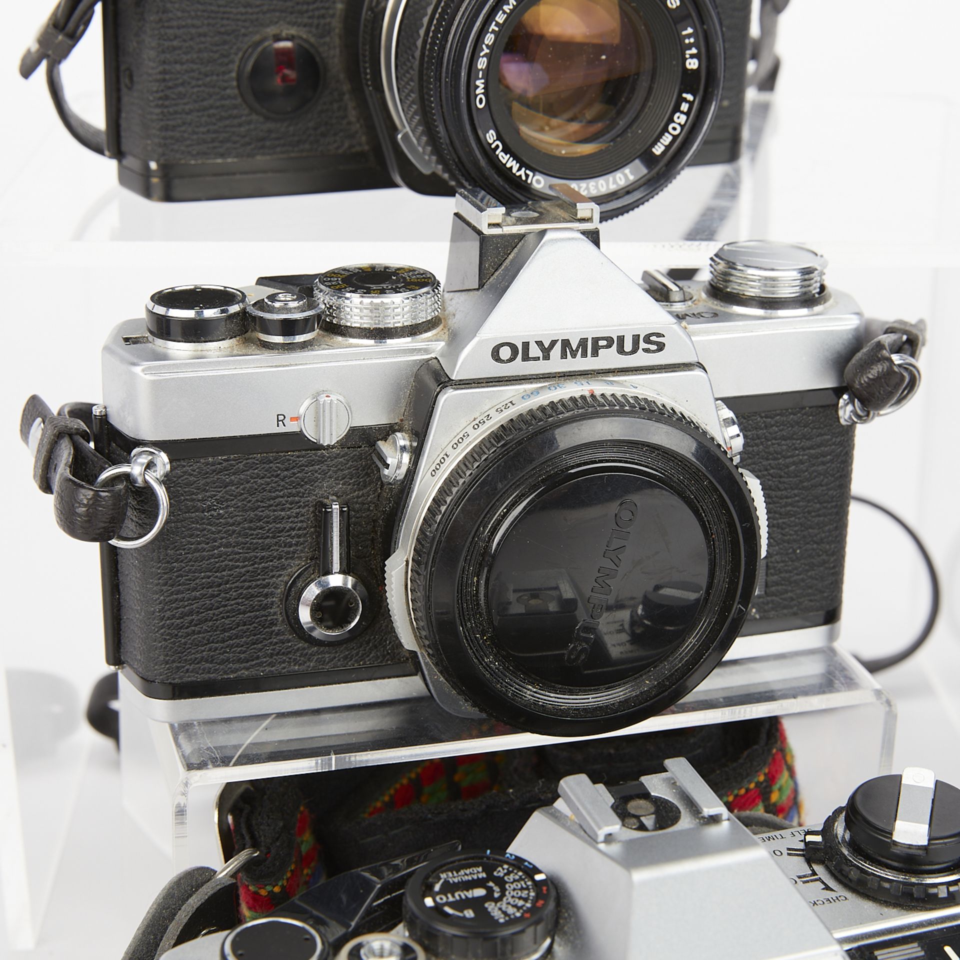 Group of 7 Olympus Cameras & Lenses - Bild 2 aus 8