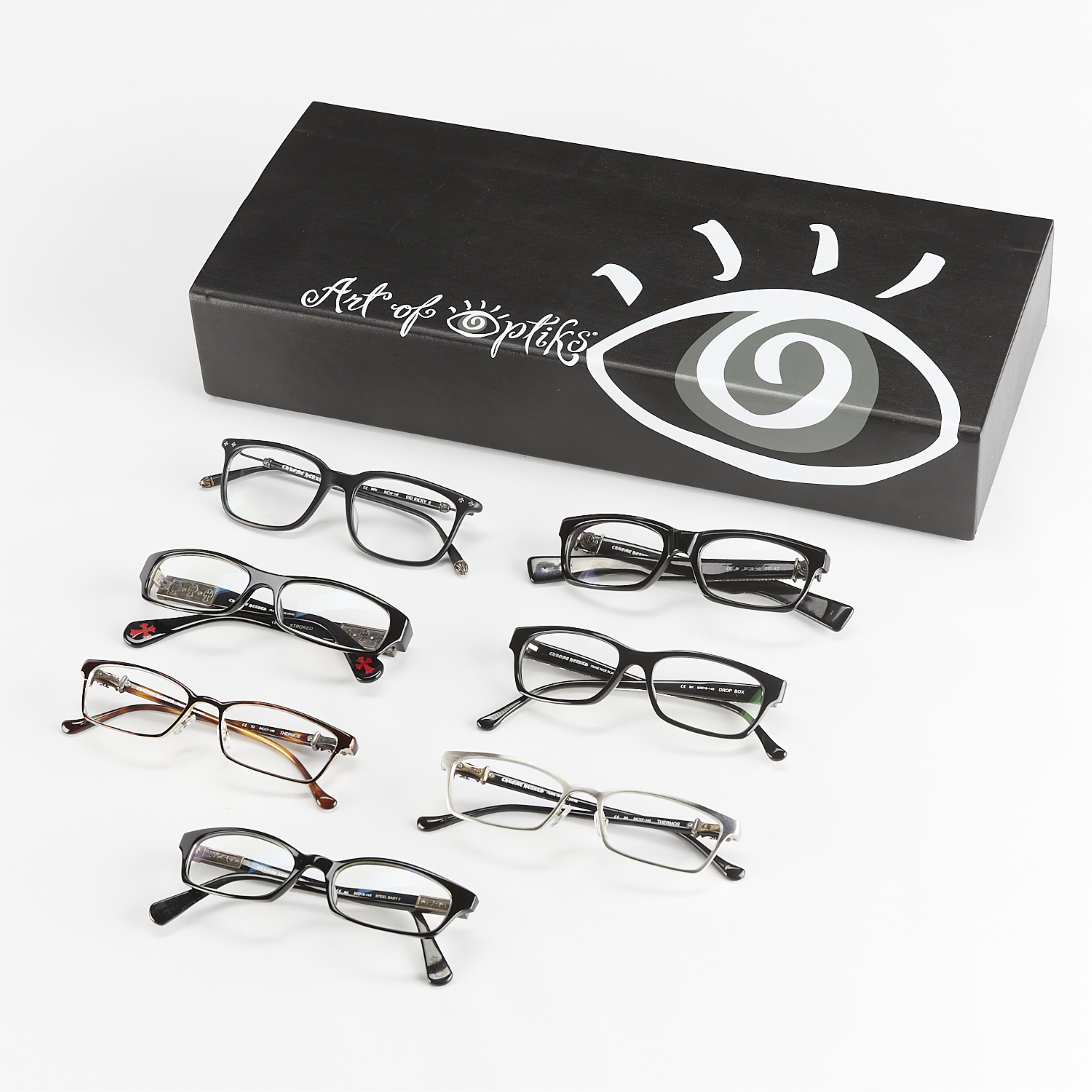 Grp of 7 Chrome Hearts Eyeglasses - Image 4 of 15