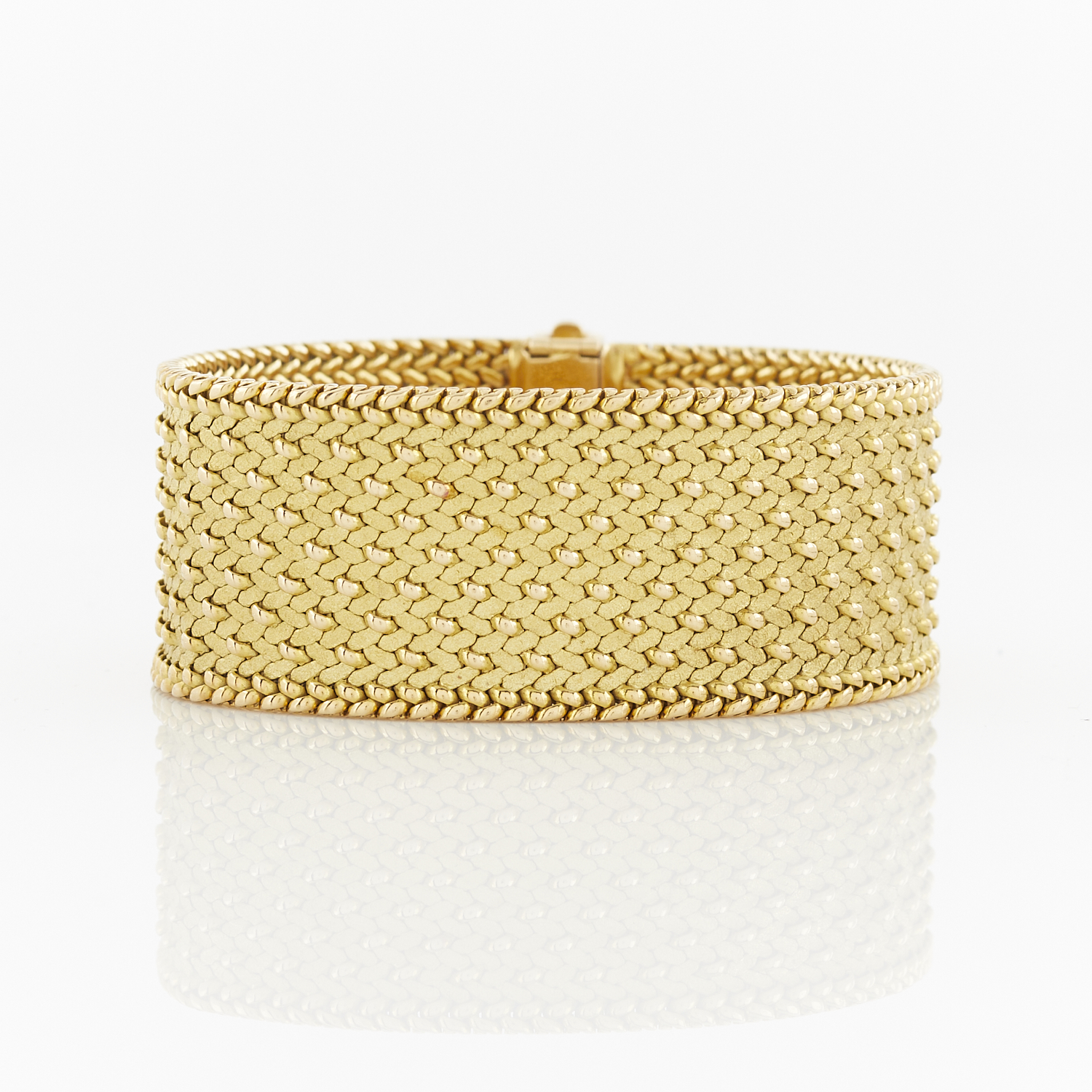 Georges L'Enfant 18k Gold Woven Bracelet