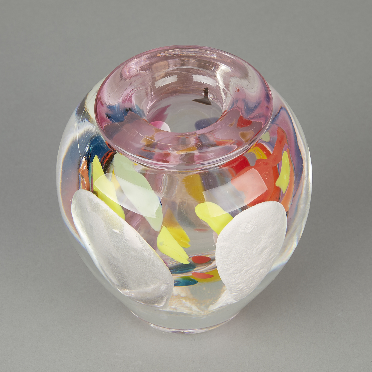 Jean-Claude Novaro Handblown Glass Vase - Image 7 of 9