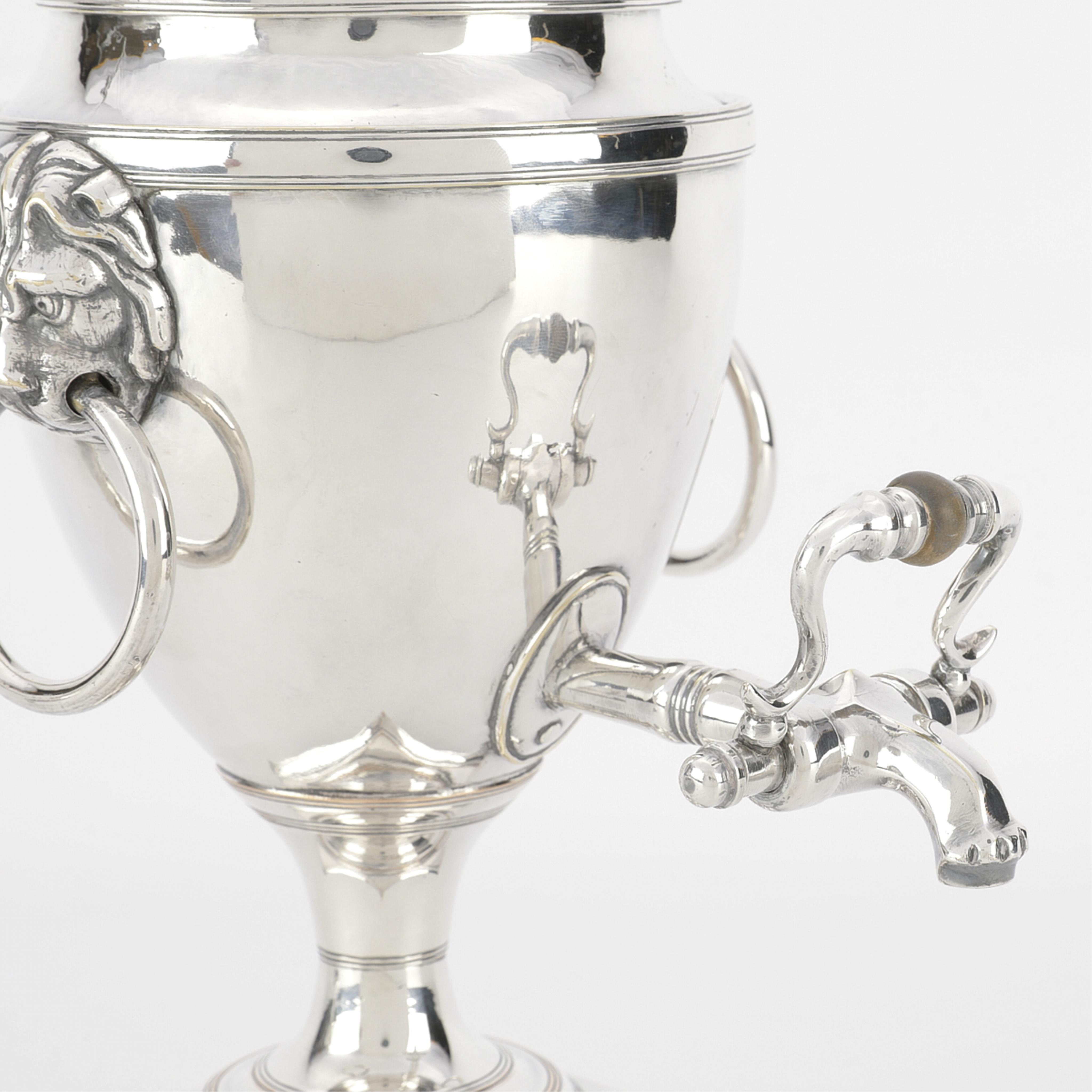 2 Sheffield Style Silver Plate Tea Urns - Image 2 of 14