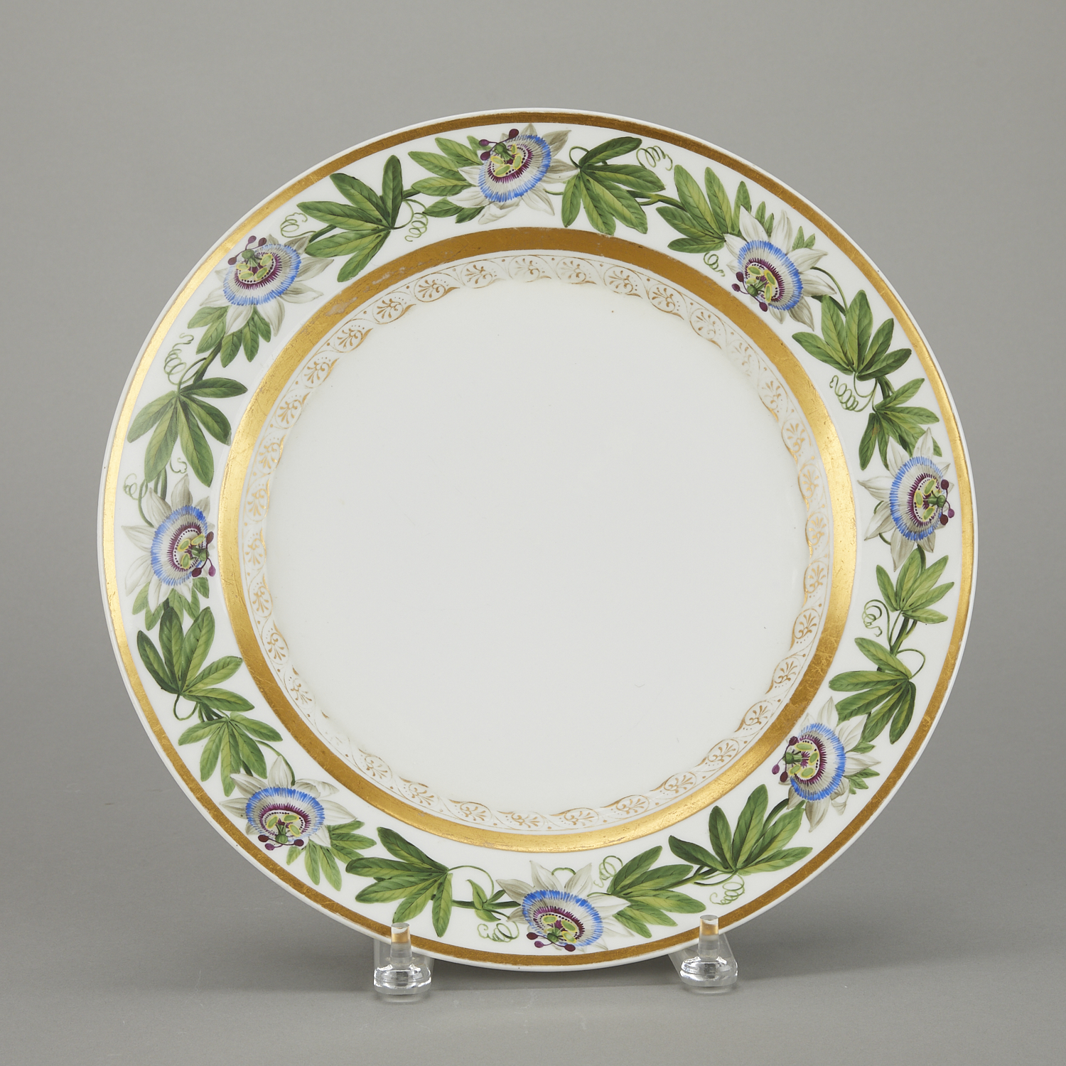 KPM Porcelain Passion Flower Charger