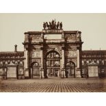 Edouard Baldus "L'Arc de Triomphe, Paris" Albumen