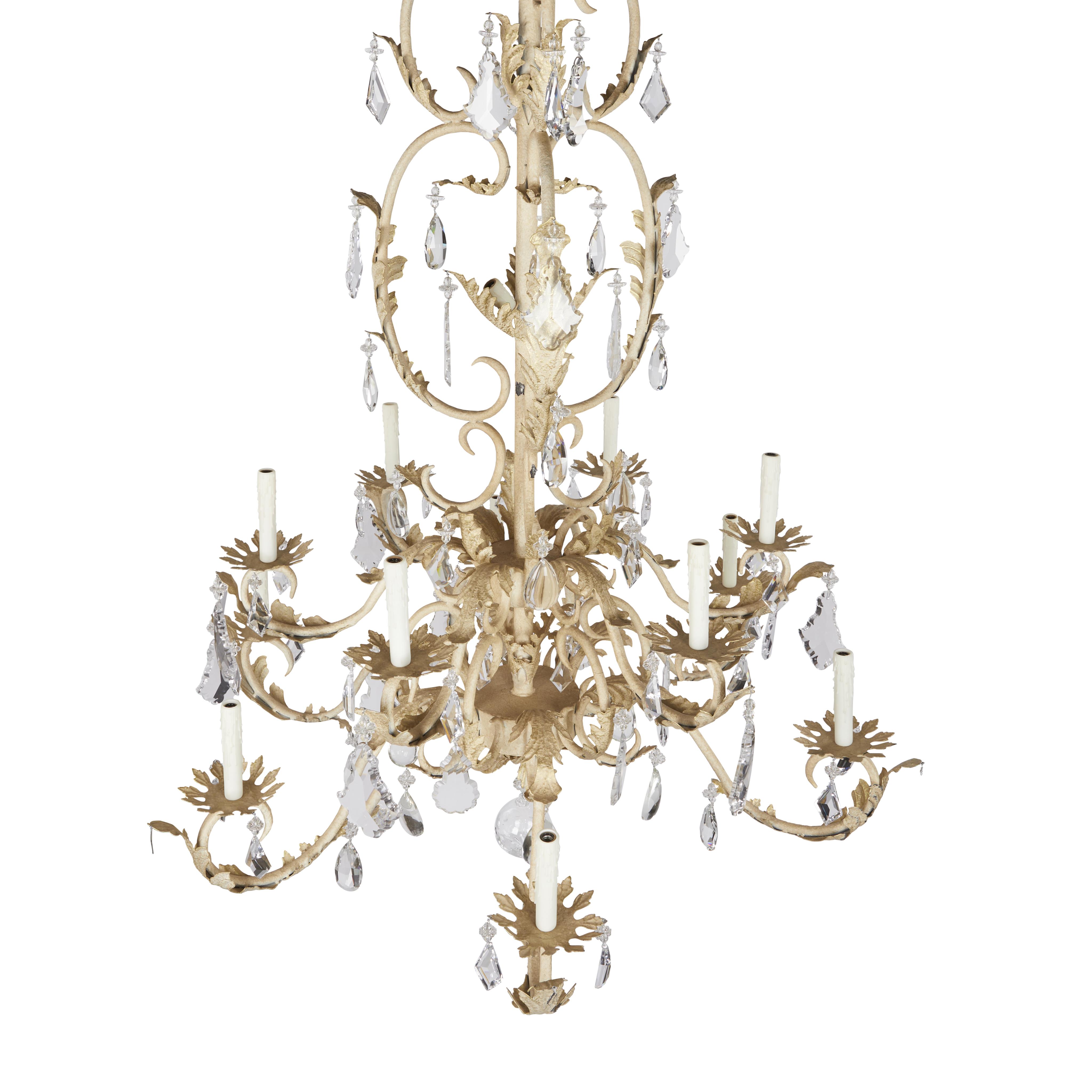 Large Woodland La Fontaine Chandelier - Image 10 of 20