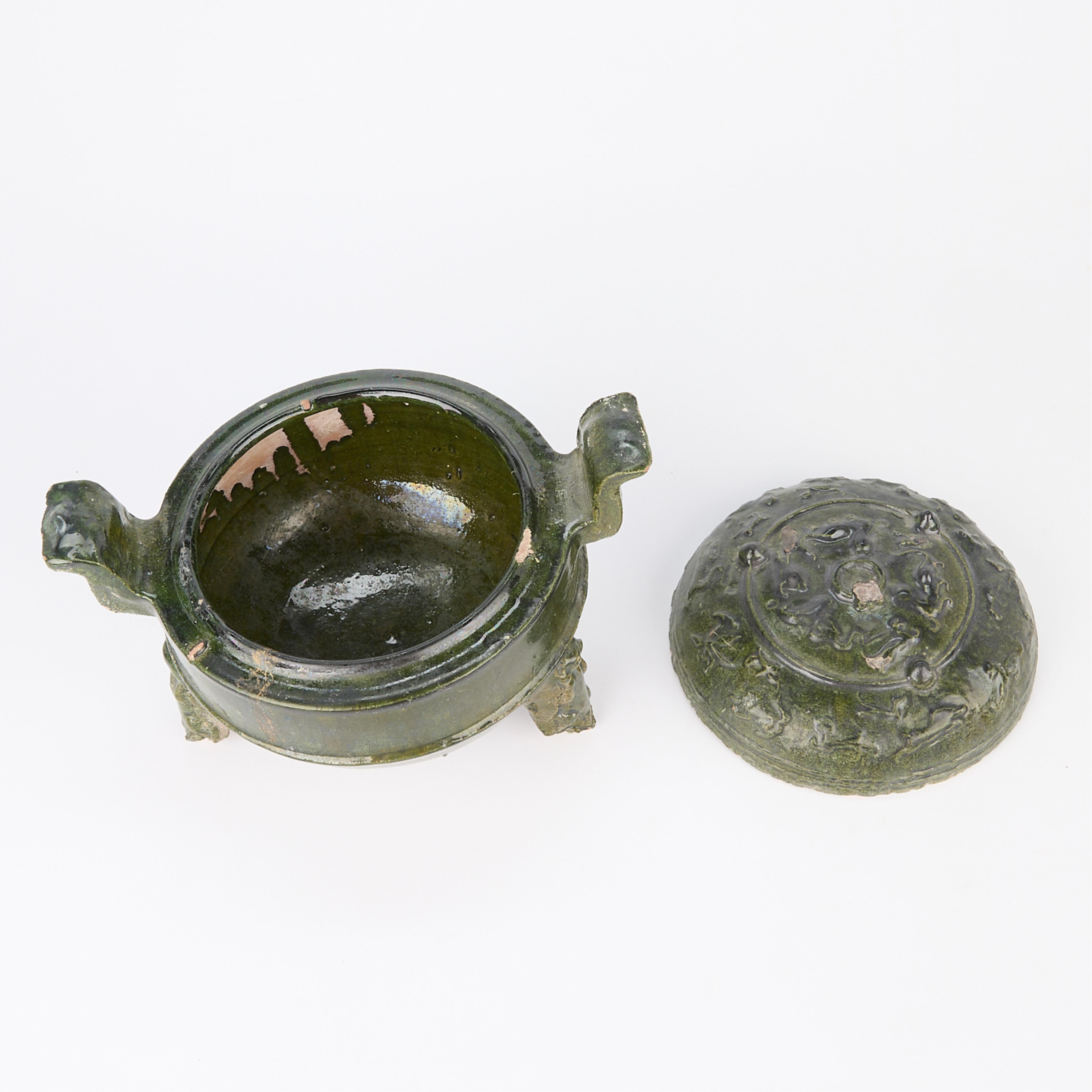 Chinese Han Mingqi Tripod Pottery Vessel - Image 6 of 14