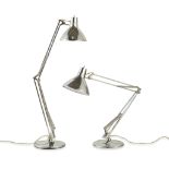 Pair 20th c Jacob Jacobsen for Luxo MCM L-1 Lamps