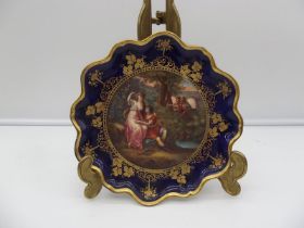 19th century Vienna porcelain plate