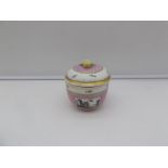 Porcelain sugar bowl Vienna 1804 H 14 cm