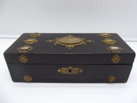 box wooden France 19th century 27x 11 cm