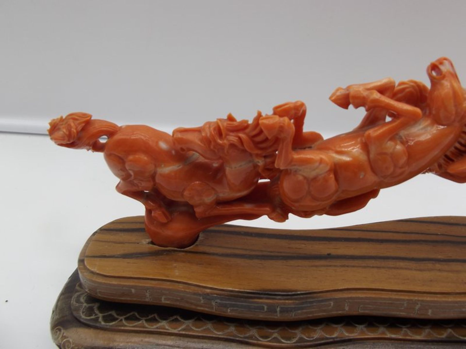 Cerasuolo coral sculpture - Image 4 of 4