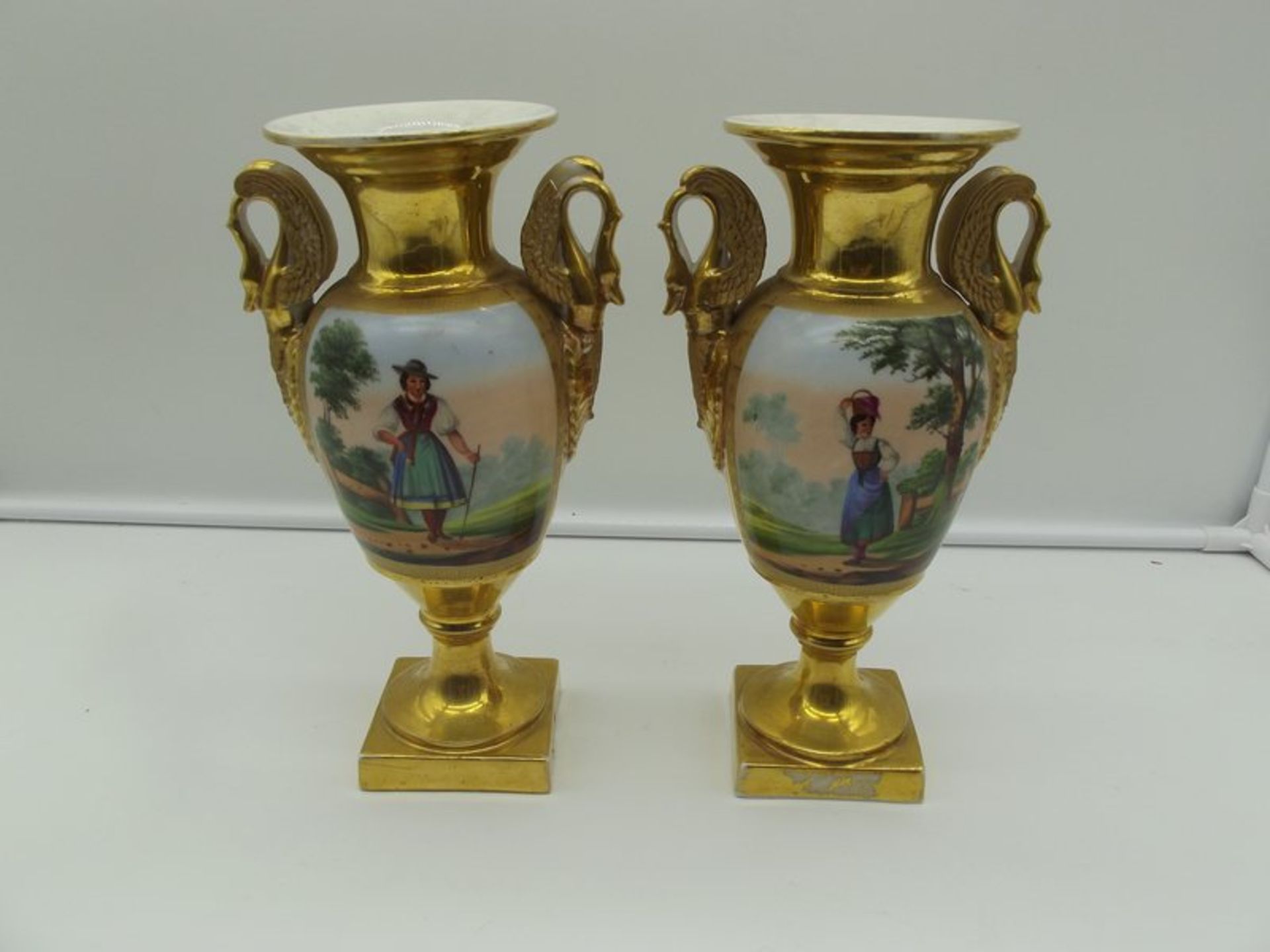 pair of empire vases