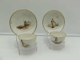 pair of porcelain cups Venice 18th century