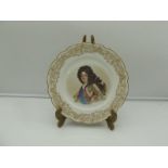 19th century Sevres porcelain plate