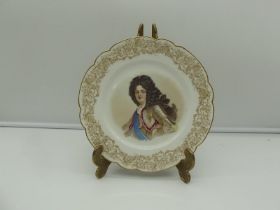 19th century Sevres porcelain plate