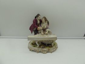 Volkstedt porcelain sculpture 19th century H 25 cm