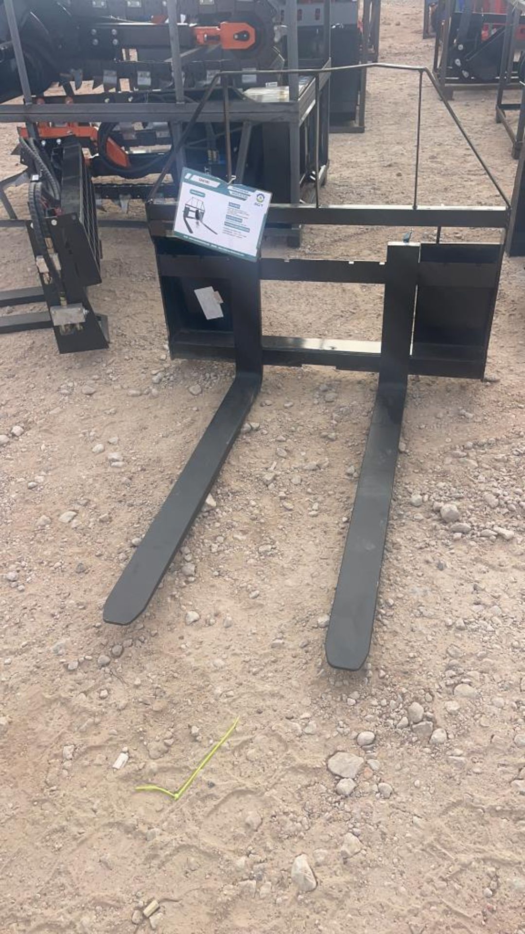 Mower King skid steer Pallet Forks