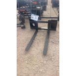 Mower King skid steer Pallet Forks