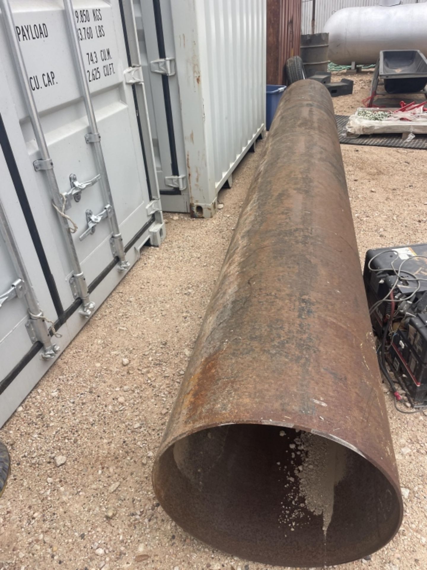 16’ Long piece of 16" pipe