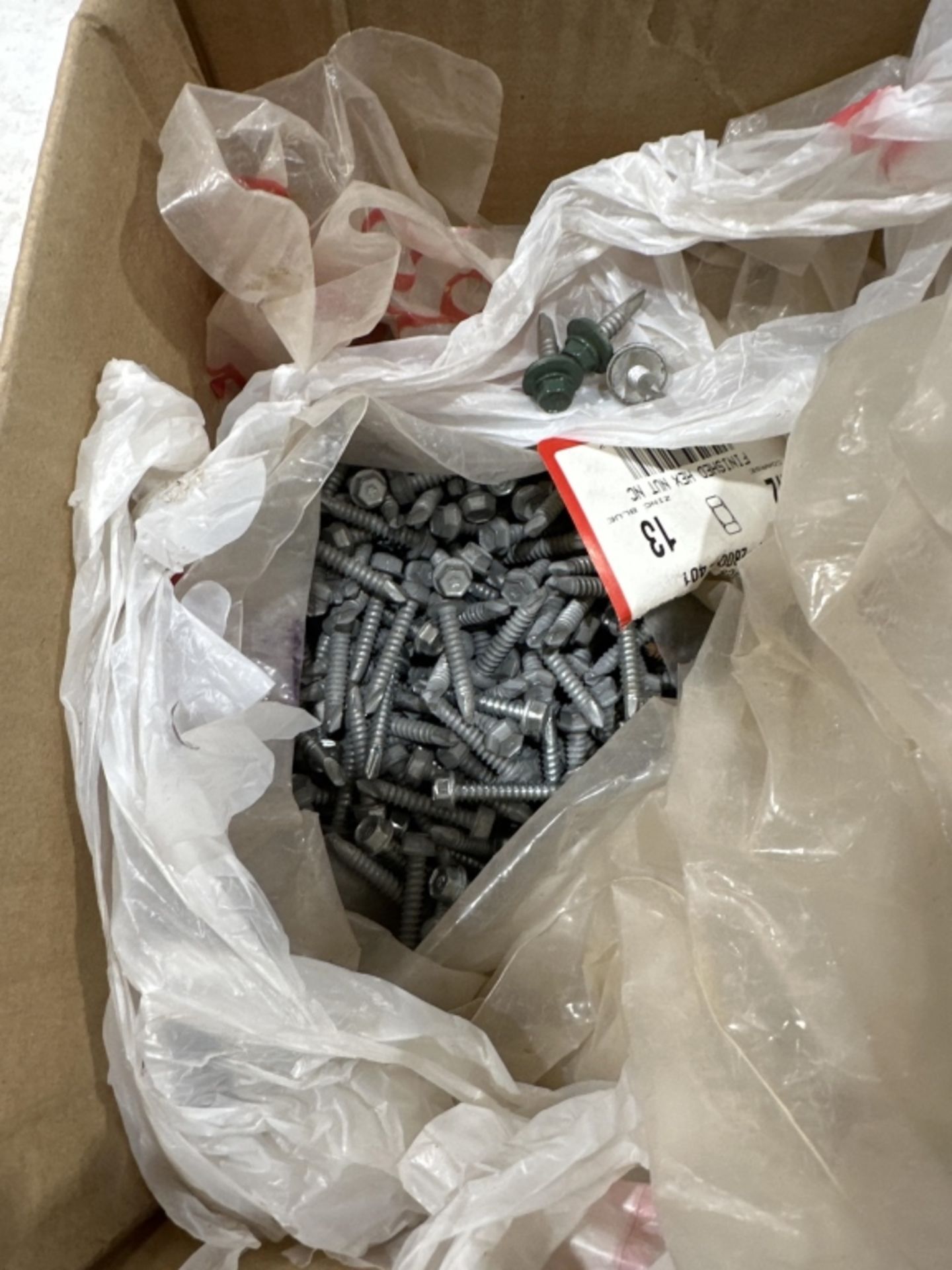 Lot of sheet metal screws & carriage bolts - Image 8 of 12